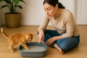 Come insegnare al gatto a usare la lettiera? I trucchi che fanno funzionare il metodo