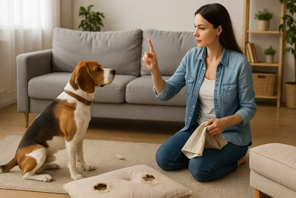 Guida all’educazione del cane in appartamento: strategie che riducono stress e danni