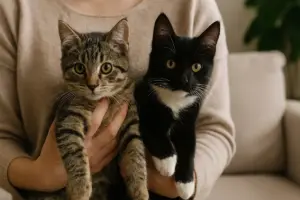 Adottare due gatti insieme conviene davvero? I benefici per loro (e per te)