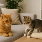 Abituare due gatti a convivere in casa: piccoli passi che evitano gelosie e liti