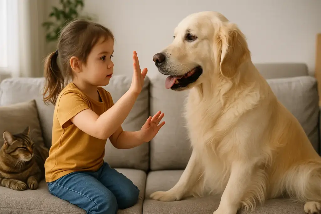 Come insegnare ai bambini a rispettare gli animali di casa? Regole semplici che prevengono incidenti