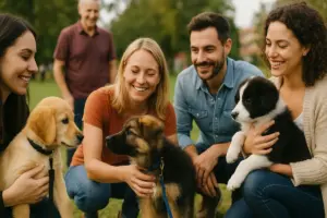 L’importanza della socializzazione precoce nel cucciolo: i benefici sul comportamento adulto