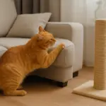 Gatti che graffiano i mobili: soluzioni pratiche che spaziano da tiragraffi a educazione mirata