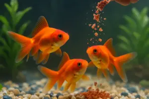 Pesci rossi in acquario: qual è il cibo più adatto per colori vivaci