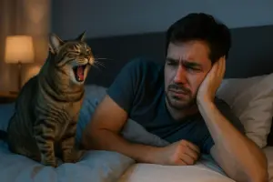 Gatto che miagola troppo di notte: soluzioni testate per recuperare il sonno perduto