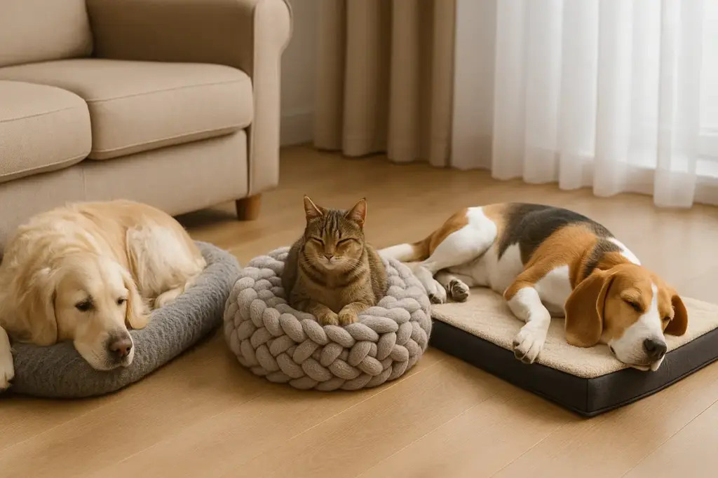 Letto per animali domestici: come sceglierlo in base all’età e alle abitudini del pet