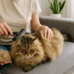 Come gestire la muta abbondante nei gatti a pelo lungo? Consigli pratici per ridurre i peli in casa