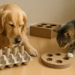 Giochi fai da te per animali domestici: idee semplici che stimolano mente e corpo