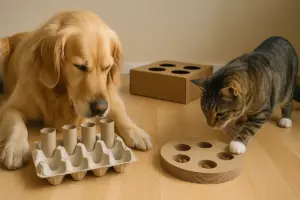 Giochi fai da te per animali domestici: idee semplici che stimolano mente e corpo