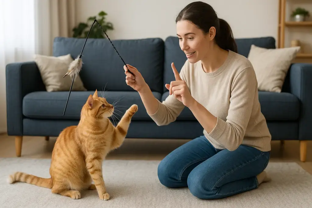 Educazione del gatto tramite il gioco: attività quotidiane che rafforzano il rispetto delle regole