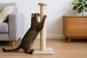 Tiragraffi per gatti: come posizionarlo in casa per evitare danni ai mobili