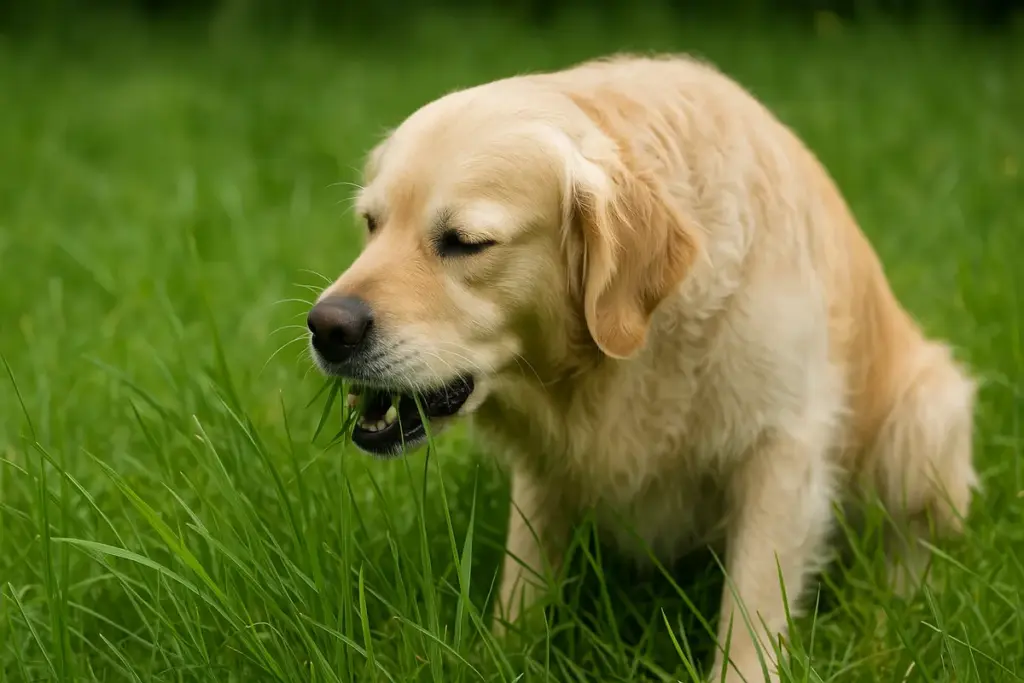Mangiare erba: cosa significa per il tuo cane? Miti e realtà su questo comportamento