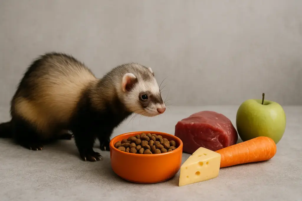La dieta del furetto domestico: gli errori più comuni che compromettono la sua salute