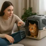 Trasportino per gatti: come abituarlo senza traumi durante i primi viaggi