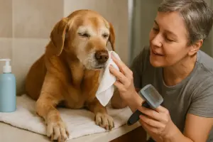 La routine di igiene per animali anziani: accorgimenti che prolungano la qualità della vita
