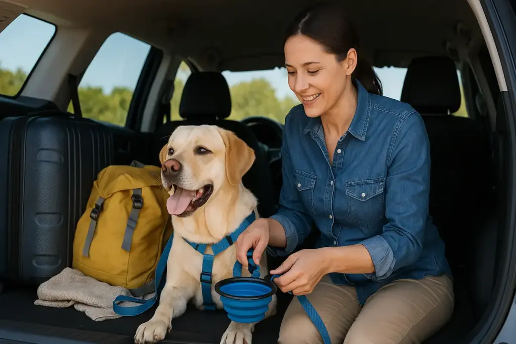 Il primo weekend d’esodo col cane in auto: la preparazione che evita drammi