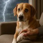 Temporali estivi improvvisi: preparare il cane alla paura più comune d’agosto