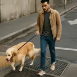 Percorsi urbani col cane: le superfici che affaticano le zampe senza che tu te ne accorga
