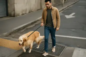 Percorsi urbani col cane: le superfici che affaticano le zampe senza che tu te ne accorga