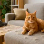 Muta nel gatto in casa: gli ambienti dove i peli si accumulano di più