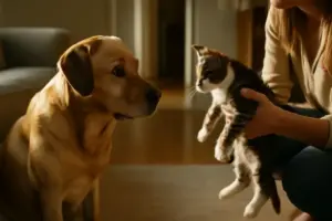 Introdurre un gatto in casa con un cane: il momento della giornata che cambia tutto