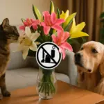 Fiori recisi in casa con animali: i mazzi da non tenere mai in soggiorno
