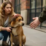 Cane adottato con paura degli estranei: tecniche per gestirlo senza peggiorare l’ansia