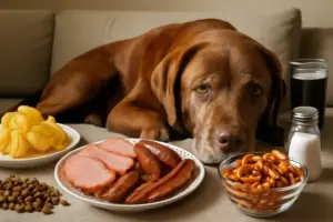 Cibi salati e affumicati per i cani: i danni nascosti che si accumulano nel tempo