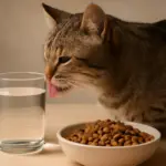 Quanta acqua bevono i gatti con dieta secca? il rischio che si nasconde nel piatto