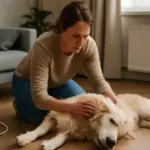 Cane che perde conoscenza in casa: come intervenire senza aggravare la situazione
