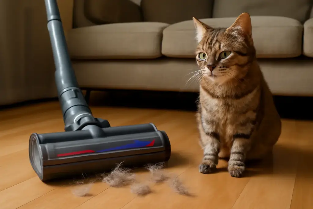 Aspirapolvere e peli di gatto: come sceglierlo per pulire davvero