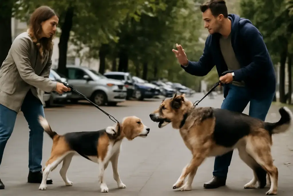 Incontri tra cani in strada: come gestirli senza che la situazione degeneri