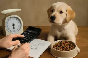 Fabbisogno calorico del cucciolo di cane: come calcolarlo senza affidarsi alla fortuna