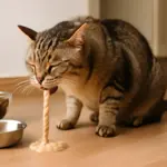 Gatto che vomita dopo i pasti: il tipo di cibo che spesso aggrava il problema