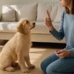 Tempi di attenzione nel cucciolo di cane: quando iniziare i comandi base