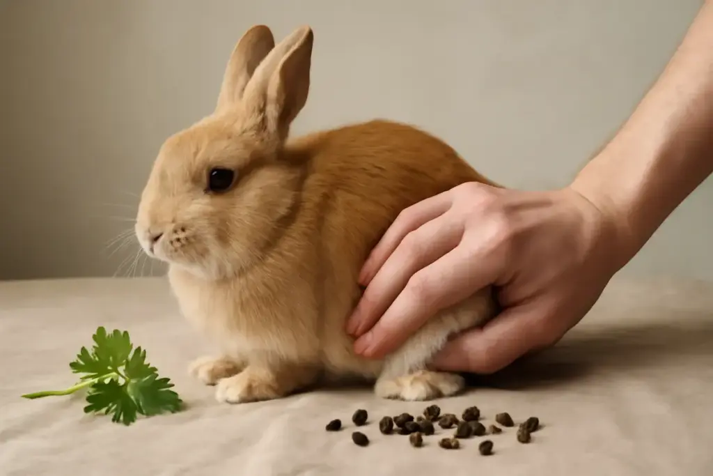 Coniglio nano che non mangia: i segnali che indicano un intestino in difficoltà