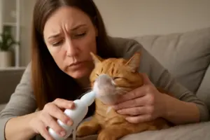 Difficoltà respiratorie nel gatto: i segnali precoci che non vanno mai ignorati