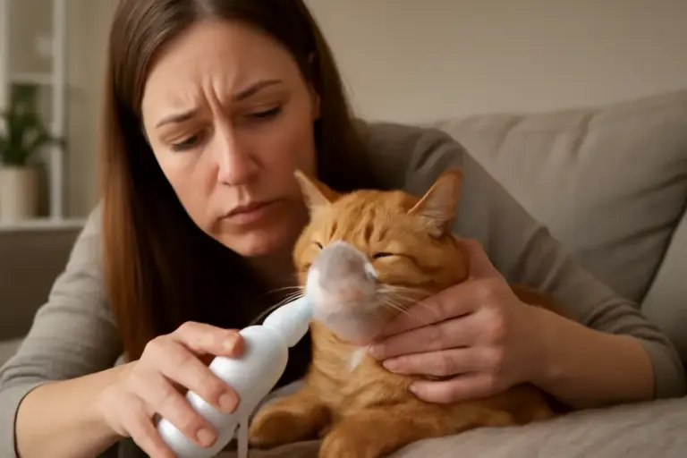 Difficoltà respiratorie nel gatto: i segnali precoci che non vanno mai ignorati