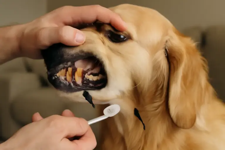 Placca nei denti del cane: come si forma e in quale fase va fermata