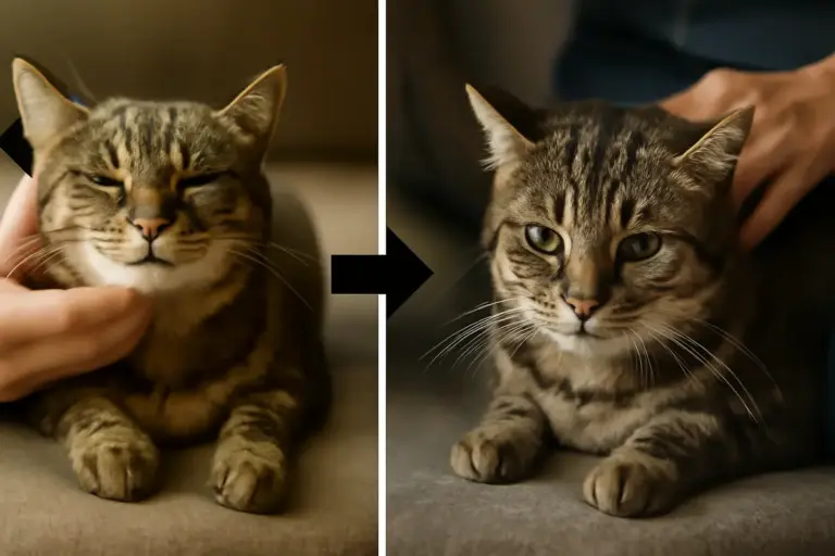 Gatto che fa le fusa: quando indica benessere e quando nasconde disagio